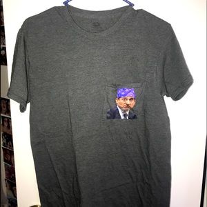 Michael Prison Scott Pocket T Shirt
